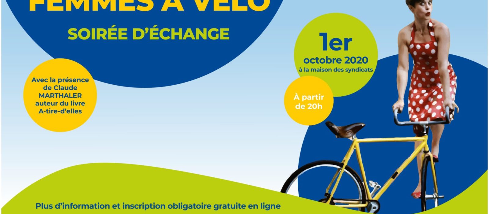 Présentation d'A tire-d'Elles, Femmes, vélo et liberté & dédicace de tous mes livres