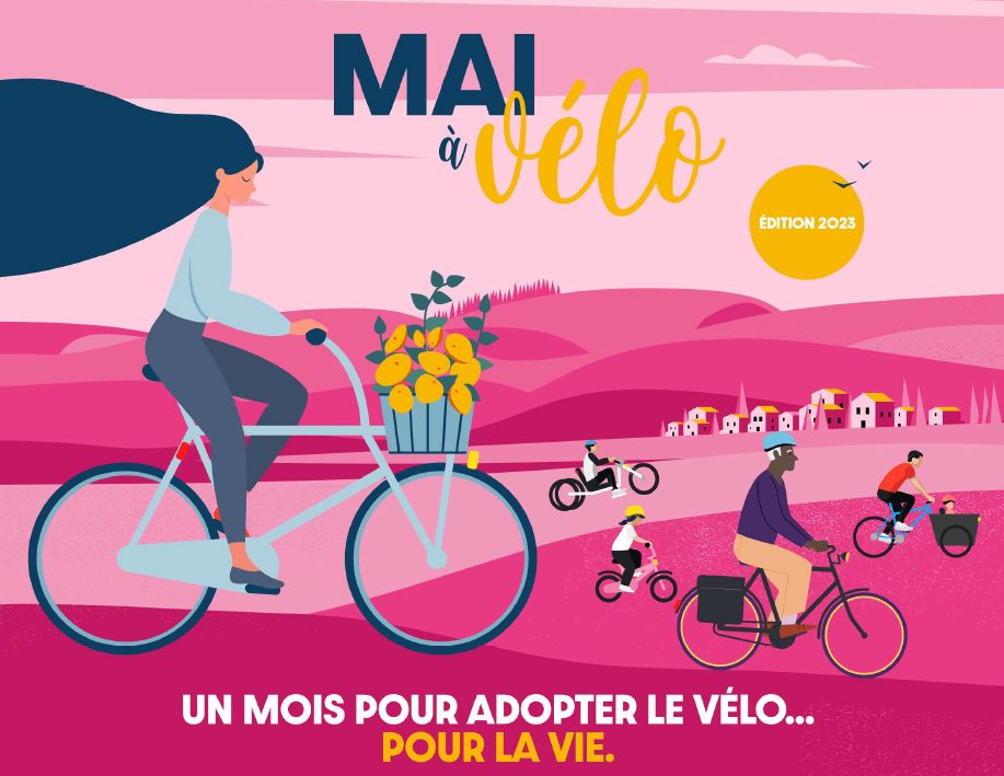 Mai à vélo