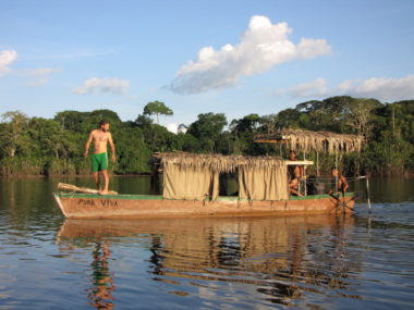 Hervé Neukomm: le fleuve Amazone à biciboat