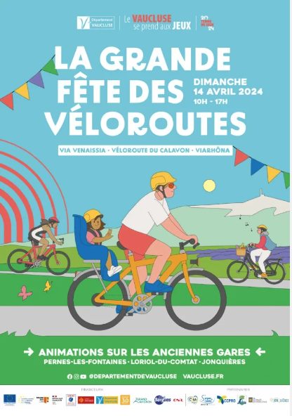 La grande fête des Véloroutes (Vaucluse)