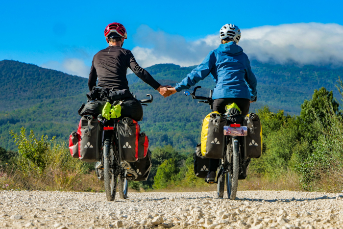 L'oeil du cyclo, l'Europe à vélo (film) au 6e festival des Globe-trotters de Morlaix (29)