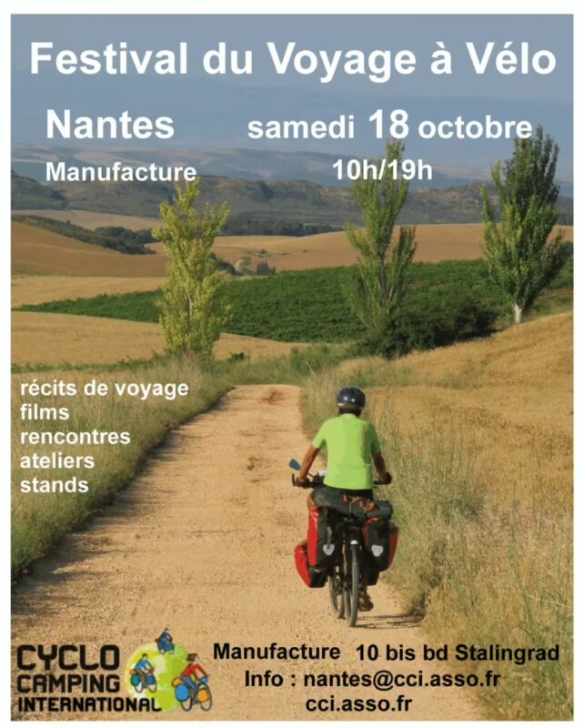 Festival du voyage à vélo (à Nantes)