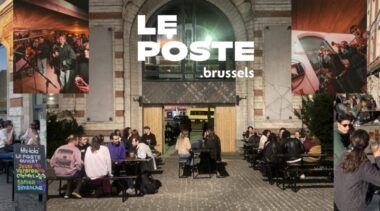 Intervention en direct du yak à "Le Poste", Café-radio à Bruxelles