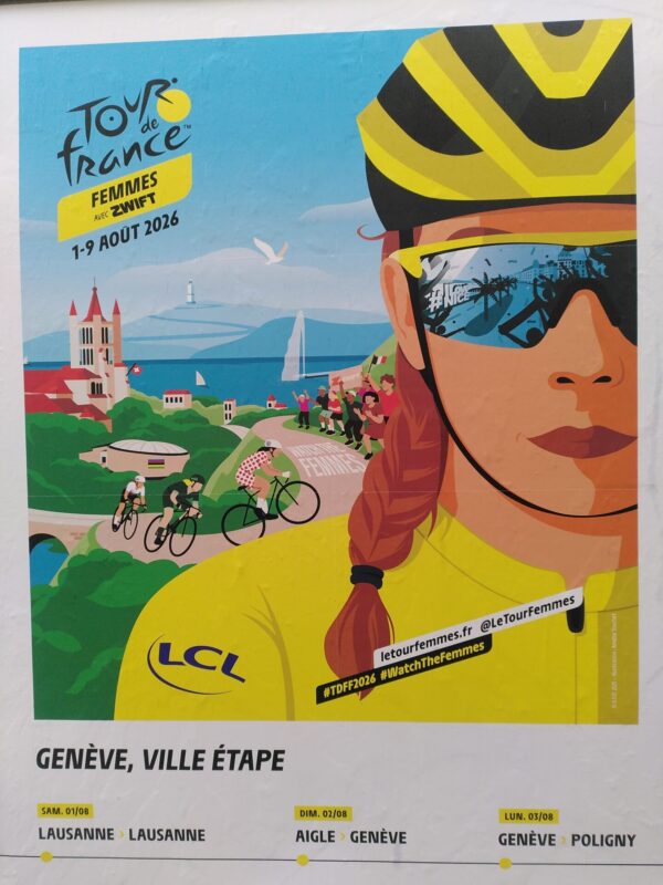 3 premières étapes du Tour de France Femmes en Suisse romande
