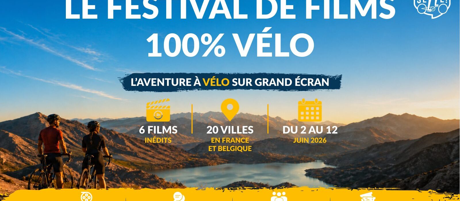Festival cinéma "Tous en selle", 20 villes en France et en Belgique